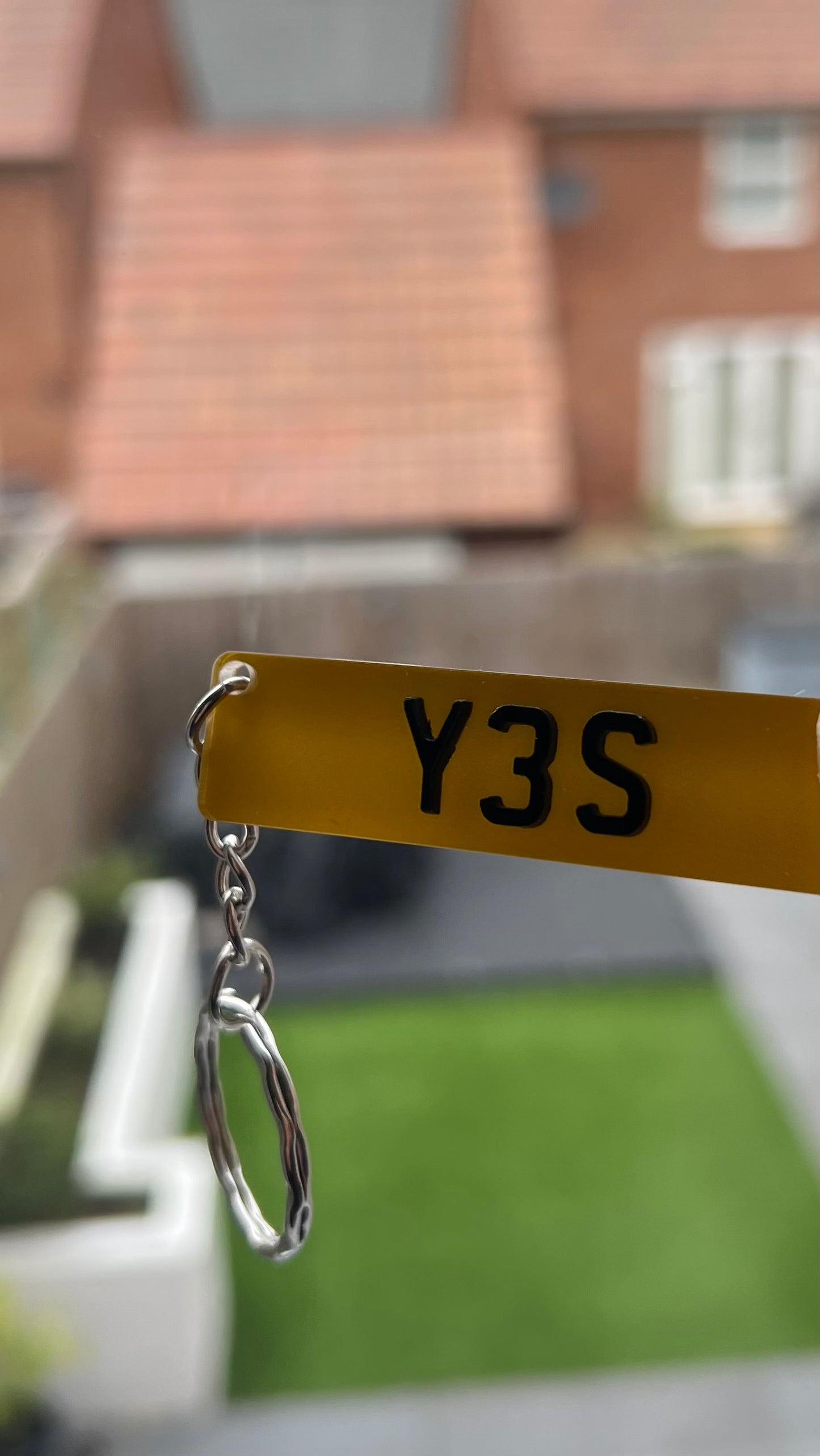 Number Plate Keyrings