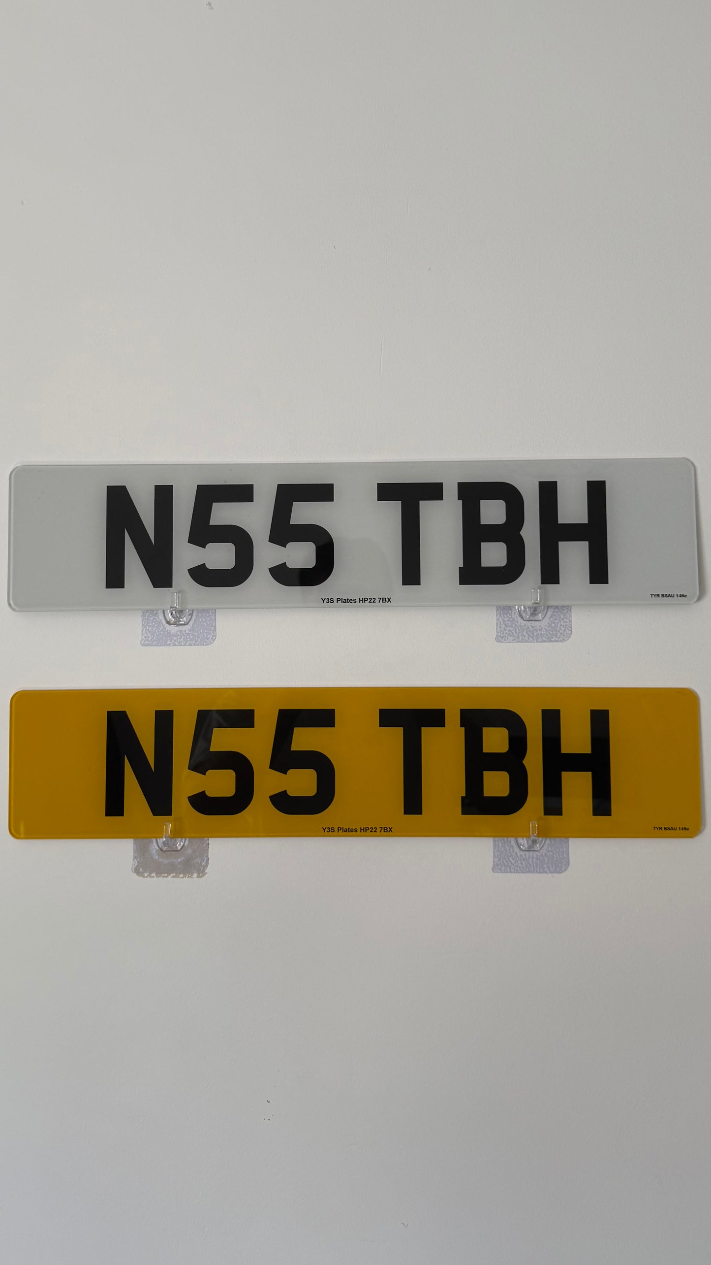 N55 TBH Private Number Plate