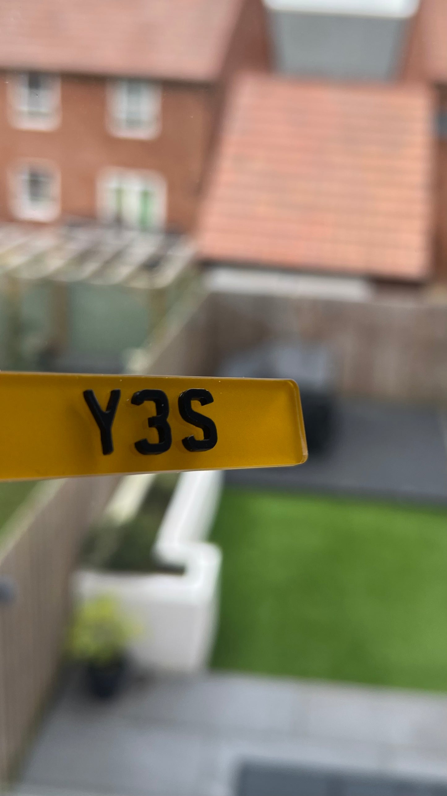 Number Plate Keyrings