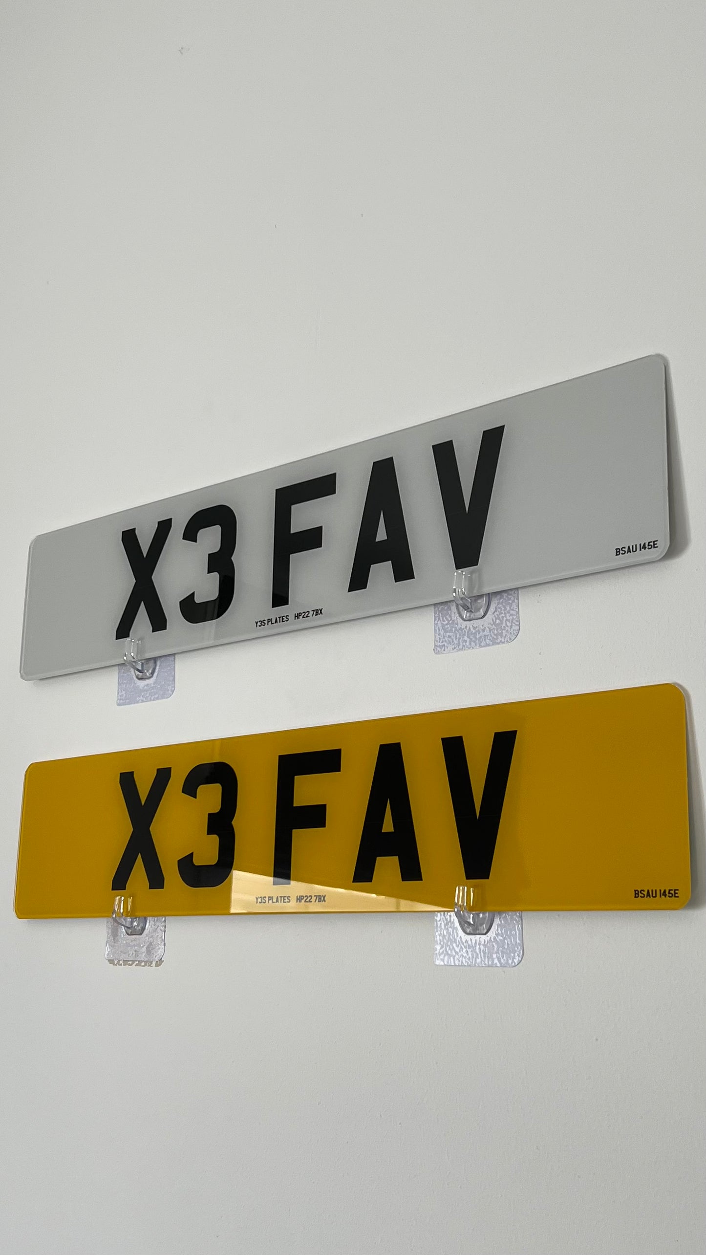 X3 FAV Private Number Plate