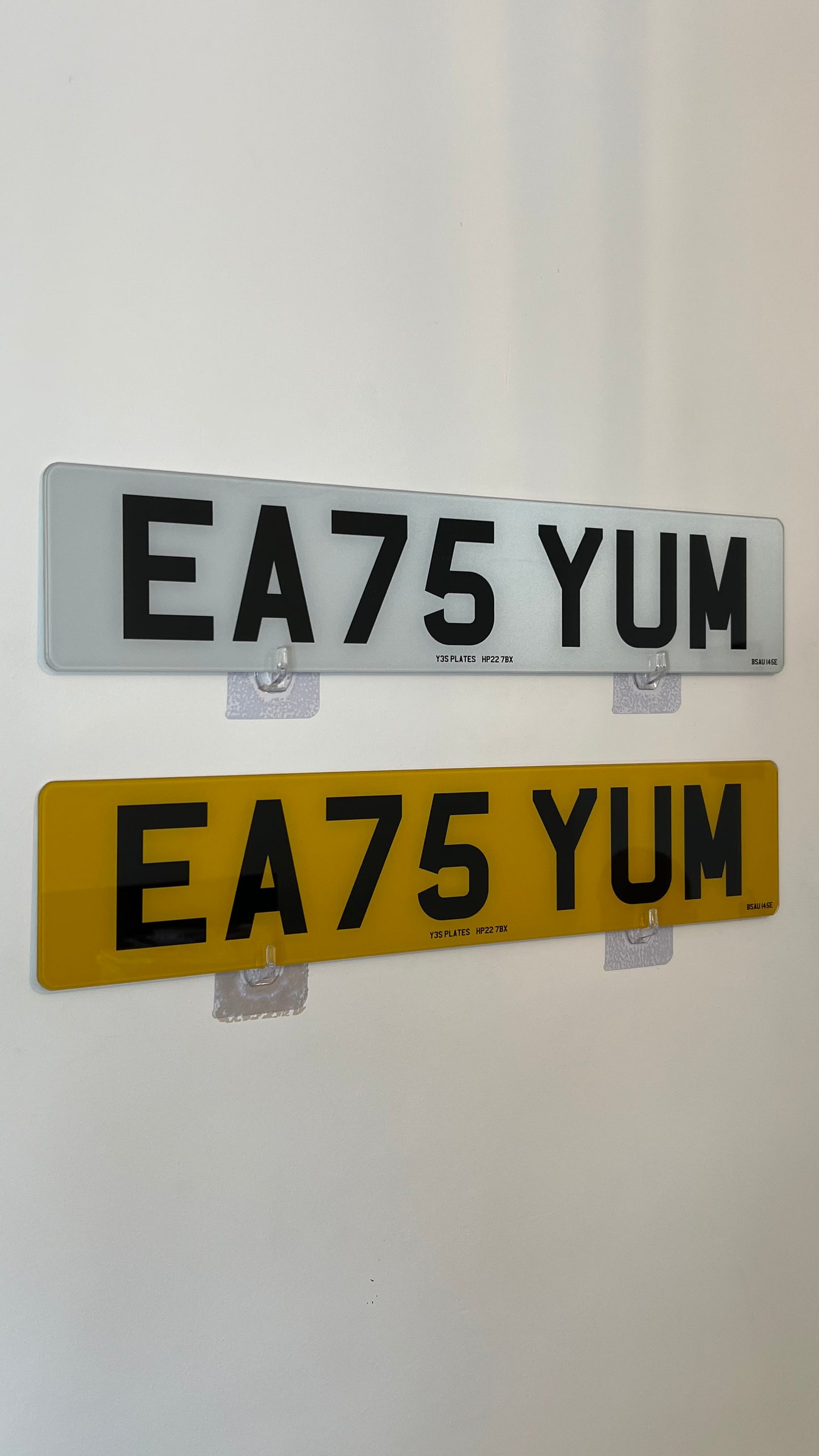 EA75 YUM Private Number Plate