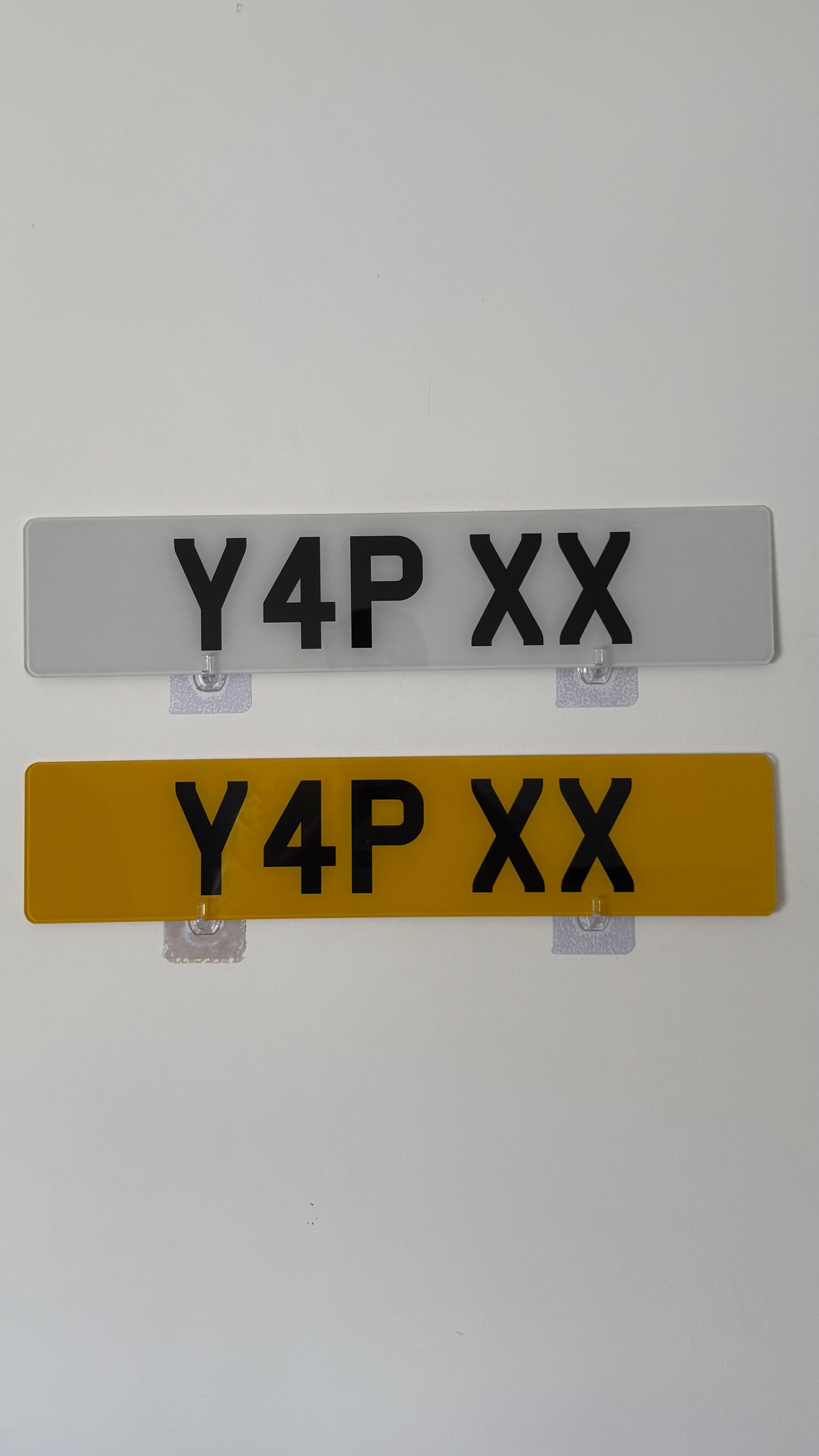 Y4P XX Private Number Plate