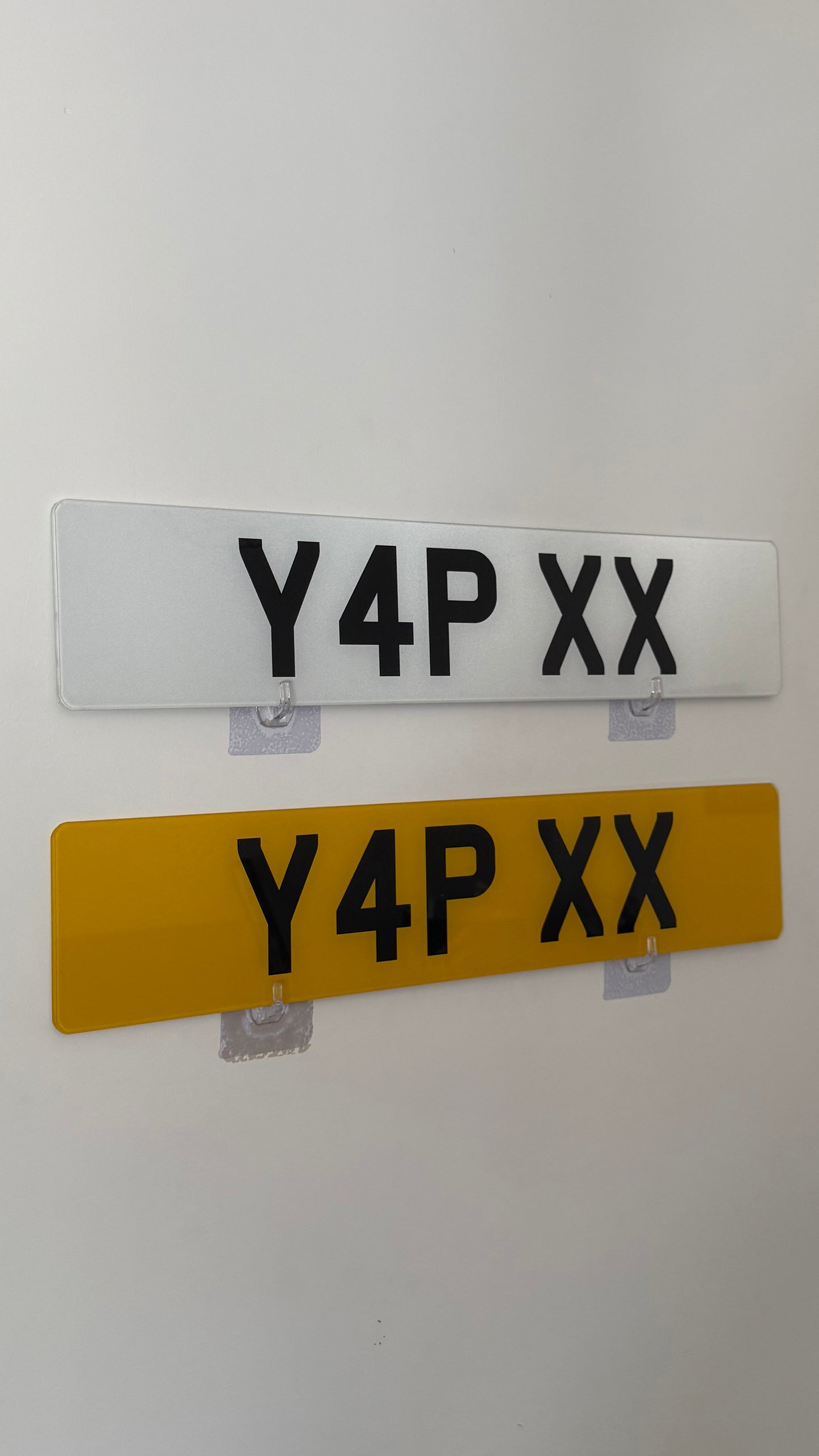 Y4P XX Private Number Plate